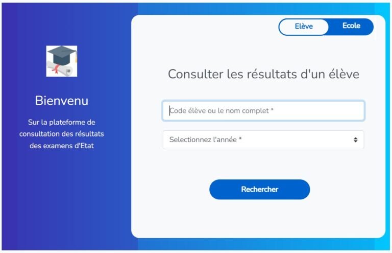 vérifier les résultats Exetat 2025-2026 en ligne
